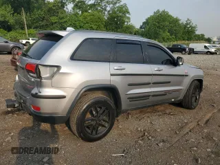 2017 Jeep Grand Cherokee Trailhawk with VIN 1C4RJFLTXHC700177, listed as a Copart auction lot 60660645 with Not provided miles and Salvage title. Bid and sale history available at DreamBid. Image 3.