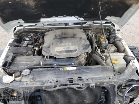 2016 Jeep Wrangler Unlimited Rubicon with VIN 1C4BJWFG5GL348639, listed as a Copart auction lot 46239545 with 116,879 mi miles and Salvage Title. Bid and sale history available at carsss.com. Image 12.