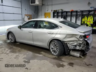 2022 Lexus ES 300h Luxury with VIN 58AEA1C17NU018349, listed as a Copart auction lot 43206535 with 13,464 mi miles and Salvage title. Bid and sale history available at DreamBid. Image 2.