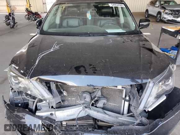 2018 Nissan Pathfinder SL with VIN 5N1DR2MN2JC634429, listed as a Copart auction lot 54954985 with 125,193 mi miles and Salvage title. Bid and sale history available at DreamBid. Image 12.