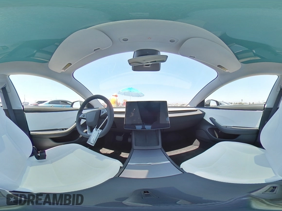 2025 Tesla Model 3 Long Range z VIN 5YJ3E1EA3SF975991, wystawiony jako Copart lot #55629765 z przebiegiem Nie podano mil oraz Szkoda całkowita • Salvage title. Historia ofert i sprzedaży dostępna na DreamBid. Obrazek 14.