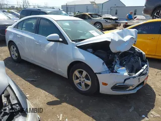 2015 Chevrolet Cruze LT with VIN 1G1PC5SB4F7277616, listed as a IAAI auction lot 42067309 with 134,128 mi miles and . Bid and sale history available at DreamBid. Image 1.