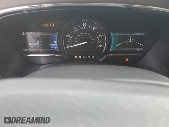 2017 Lincoln Navigator Reserve with VIN 5LMJJ2LT7HEL00080, listed as a Copart auction lot 50795315 with 141,437 mi miles and Salvage title. Bid and sale history available at DreamBid. Image 9.