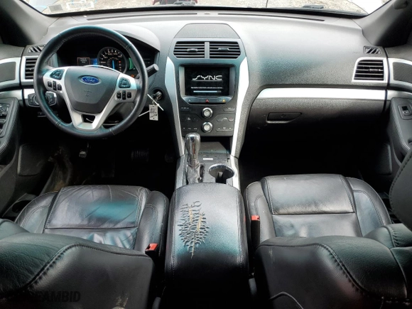 2015 Ford Explorer XLT with VIN 1FM5K8D83FGC32649, listed as a Copart auction lot 51685605 with 110,874 mi miles and Salvage Title. Bid and sale history available at carsss.com. Image 8.
