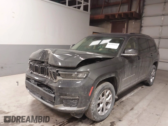 2021 Jeep Grand Cherokee Limited z VIN 1C4RJKBG2M8211010, wystawiony jako IAAI lot #41597639 z przebiegiem 72 615 mil mil oraz . Historia ofert i sprzedaży dostępna na DreamBid. Obrazek 17.