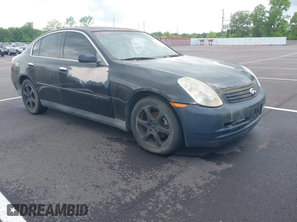 2003 Infiniti G35 z VIN JNKCV51E43M302425, wystawiony jako IAAI lot #42247577 z przebiegiem 157 195 mil mil oraz . Historia ofert i sprzedaży dostępna na DreamBid. Obrazek 1.