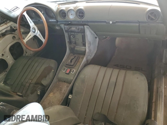 1973 Mercedes-Benz SL with VIN 10704412010908, listed as a Copart auction lot 57447935 with 244,991 mi miles and Clean title. Bid and sale history available at DreamBid. Image 8.