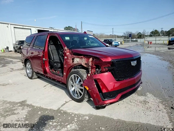 2024 Cadillac Escalade Sport with VIN 1GYS4FKL1RR314184, listed as a Copart auction lot 42789705 with 880 mi miles and Salvage Title. Bid and sale history available at carsss.com. Image 15.
