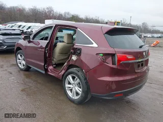 2013 Acura RDX Tech Pkg with VIN 5J8TB4H58DL018704, listed as a IAAI auction lot 41810318 with 134,819 mi miles. Bid and sale history available at carsss.com. Image 3.