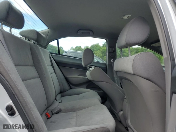 2010 Honda Civic Sdn LX with VIN 2HGFA1F50AH316710, listed as a Copart auction lot 75385434 with 111,456 mi miles and Salvage Title. Bid and sale history available at carsss.com. Image 10.