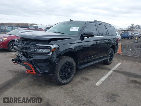 2024 Ford Expedition Timberline with VIN 1FMJU1RGXREA55808, listed as a IAAI auction lot 41737393 with 623 mi miles and . Bid and sale history available at DreamBid. Image 17.