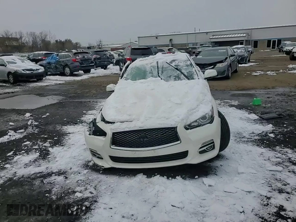 2016 Infiniti Q50 Premium with VIN JN1CV7AR5GM253082, listed as a Copart auction lot 43838735 with Not Provided miles and Salvage Title. Bid and sale history available at DreamBid. Image 11.