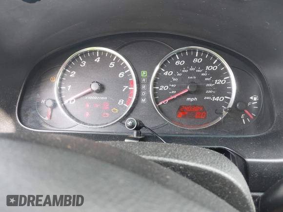 2008 Mazda 6 i Sport VE with VIN 1YVHP80CX85M21272, listed as a IAAI auction lot 42049348 with 240,304 mi miles. Bid and sale history available at carsss.com. Image 7.