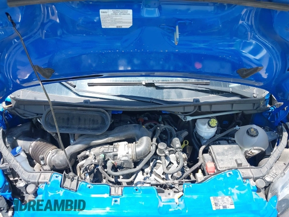 2023 Ford Transit Cargo with VIN 1FTBR1C87PKB05736, listed as a IAAI auction lot 42221931 with 40,248 mi miles and . Bid and sale history available at DreamBid. Image 10.