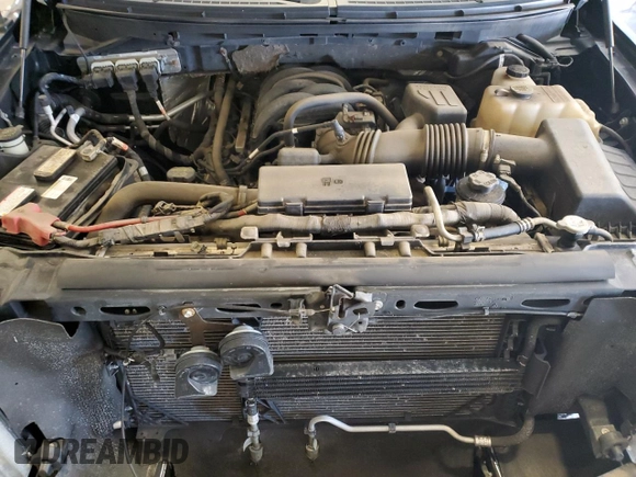 2010 Ford F-150 XL with VIN 1FTEX1E83AFA35877, listed as a Copart auction lot 45586385 with 105,622 mi miles and Salvage title. Bid and sale history available at DreamBid. Image 11.