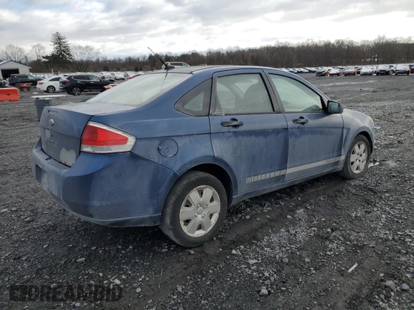 2008 Ford Focus S with VIN 1FAHP34N68W269530, listed as a Copart auction lot 83784324 with 195,123 mi miles and Salvage Title. Bid and sale history available at carsss.com. Image 3.