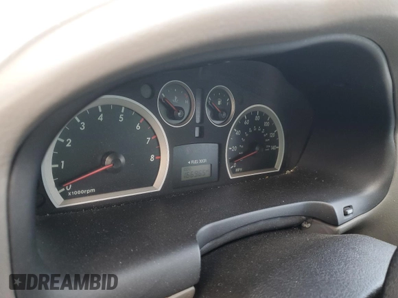 2005 Hyundai Santa Fe GLS with VIN KM8SC13E35U984186, listed as a Copart auction lot 86666474 with 166,965 mi miles and Salvage Title. Bid and sale history available at carsss.com. Image 9.