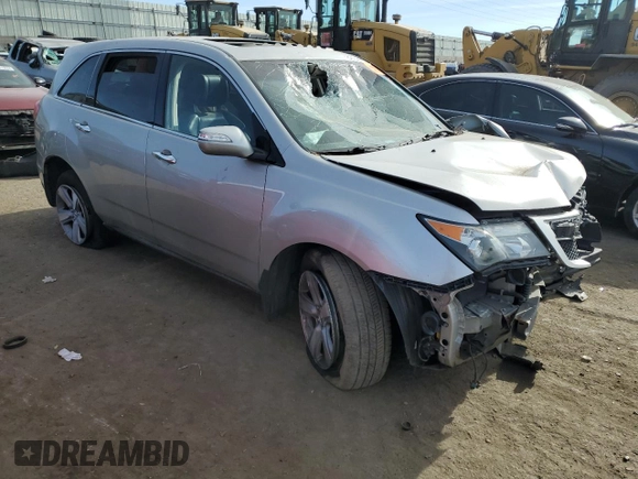 2013 Acura MDX with VIN 2HNYD2H24DH514485, listed as a Copart auction lot 84210464 with 0 mi miles and Salvage Title. Bid and sale history available at carsss.com. Image 4.