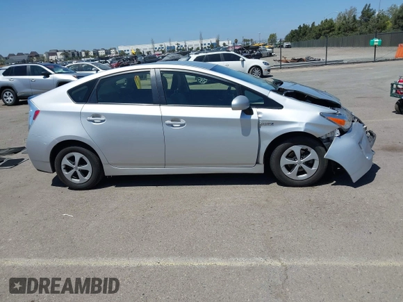 2015 Toyota Prius Four with VIN JTDKN3DU0F0443458, listed as a IAAI auction lot 42086506 with 121,952 mi miles and . Bid and sale history available at DreamBid. Image 14.