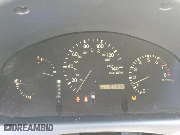 2002 Lexus RX 300 with VIN JTJGF10U220134577, listed as a Copart auction lot 61478865 with 162,872 mi miles and Salvage title. Bid and sale history available at DreamBid. Image 9.