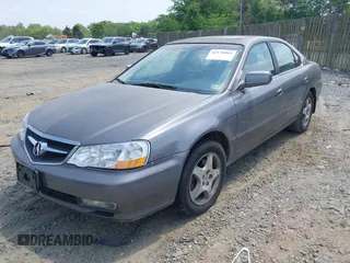 2002 Acura TL with VIN 19UUA56612A054381, listed as a IAAI auction lot 42176864 with 147,175 mi miles. Bid and sale history available at carsss.com. Image 2.