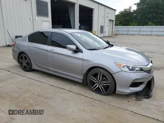 2016 Honda Accord Sport with VIN 1HGCR2F52GA055847, listed as a Copart auction lot 58598835 with 128,928 mi miles and Salvage title. Bid and sale history available at DreamBid. Image 4.