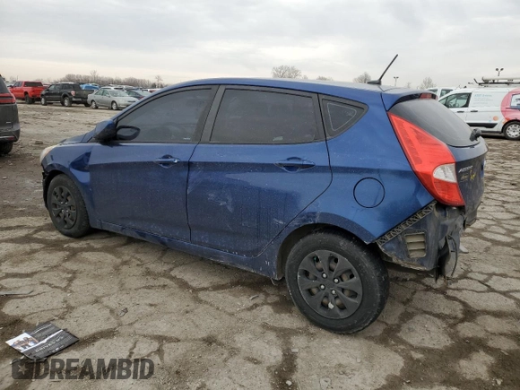2016 Hyundai Accent SE with VIN KMHCT5AE4GU270116, listed as a Copart auction lot 46156895 with 120,137 mi miles and Clean Title. Bid and sale history available at carsss.com. Image 2.