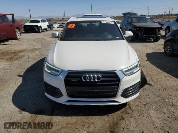 2016 Audi Q3 Prestige with VIN WA1GFCFS5GR004116, listed as a Copart auction lot 57690675 with 122,081 mi miles and Salvage title. Bid and sale history available at DreamBid. Image 5.