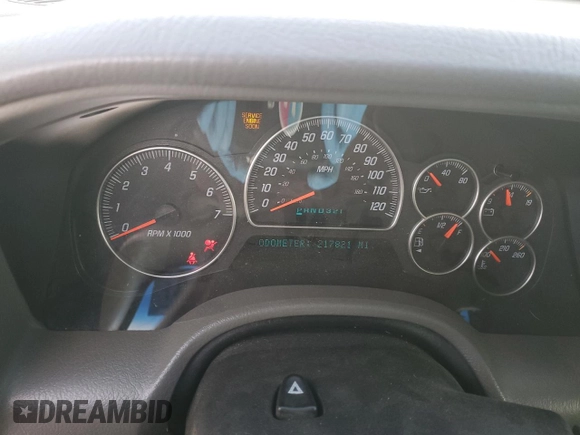2003 GMC Envoy XL SLE with VIN 1GKET16S532130221, listed as a Copart auction lot 87108784 with 217,821 mi miles and Salvage Title. Bid and sale history available at carsss.com. Image 9.