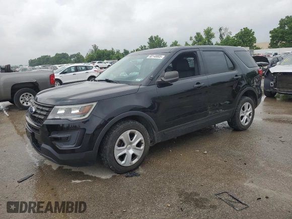 2018 Ford Police Interceptor Utility с VIN 1FM5K8AR6JGA05106, выставлен на аукционе Copart как лот 60140005 с пробегом Не указан миль и Чистый • Clean title. История ставок и продаж доступна на DreamBid. Изображение 1.