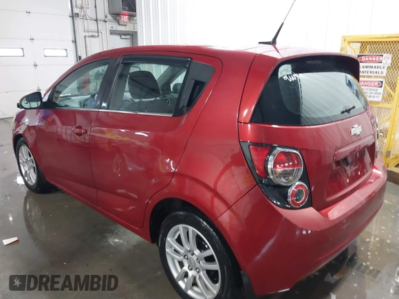 2013 Chevrolet Sonic LT with VIN 1G1JC6SH1D4116946, listed as a IAAI auction lot 41562425 with 116,815 mi miles. Bid and sale history available at carsss.com. Image 3.