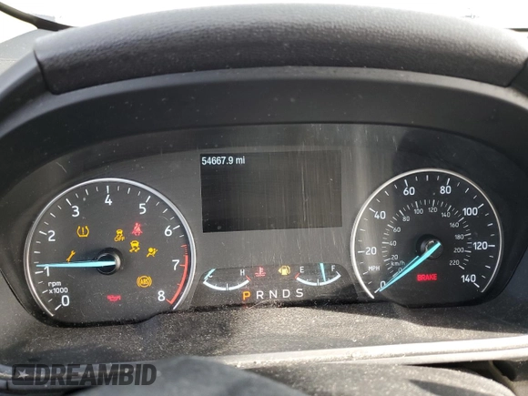 2019 Ford EcoSport SE with VIN MAJ6S3GL8KC290811, listed as a Copart auction lot 50041145 with 54,667 mi miles and Salvage Title. Bid and sale history available at carsss.com. Image 9.
