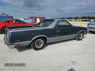 1985 Chevrolet El Camino with VIN 3GCCW80H1FS923489, listed as a Copart auction lot 78198354 with 76,530 mi miles and Salvage Title. Bid and sale history available at carsss.com. Image 3.
