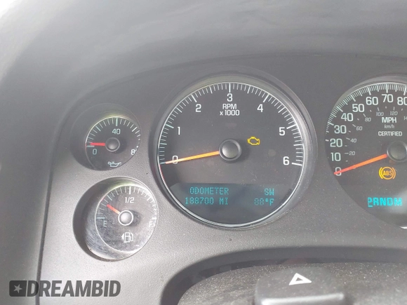 2010 Chevrolet Tahoe LS with VIN 1GNMCAE00AR175361, listed as a IAAI auction lot 42573822 with 188,700 mi miles and . Bid and sale history available at DreamBid. Image 7.