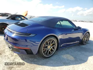 2024 Porsche 911 Carrera with VIN WP0CA2A91RS238542, listed as a Copart auction lot 75004824 with 0 mi miles and Non Repairable. Bid and sale history available at carsss.com. Image 3.