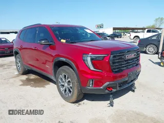 2024 GMC Acadia AWD AT4 z VIN 1GKENPKSXRJ162809, wystawiony jako IAAI lot #42003508 z przebiegiem 3 262 mil mil oraz . Historia ofert i sprzedaży dostępna na DreamBid. Obrazek 1.