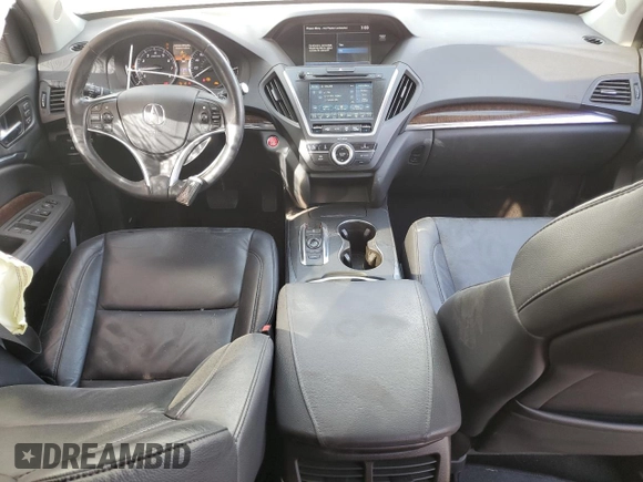 2019 Acura MDX with VIN 5J8YD3H39KL004168, listed as a Copart auction lot 81821064 with 116,418 mi miles and Non Repairable. Bid and sale history available at carsss.com. Image 8.
