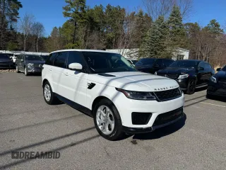 2018 Land Rover Range Rover Sport HSE with VIN SALWR2RV5JA198959, listed as a Copart auction lot 54085315 with 111,263 mi miles and Clean Title. Bid and sale history available at carsss.com. Image 2.