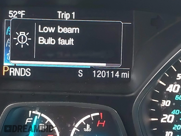 2013 Ford Escape SEL with VIN 1FMCU9H95DUC64995, listed as a IAAI auction lot 40821020 with 120,114 mi miles. Bid and sale history available at carsss.com. Image 15.