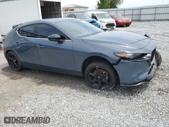 2021 Mazda 3 Premium Plus with VIN JM1BPBNY8M1348692, listed as a Copart auction lot 55781945 with 35,110 mi miles and Salvage Title. Bid and sale history available at DreamBid. Image 4.