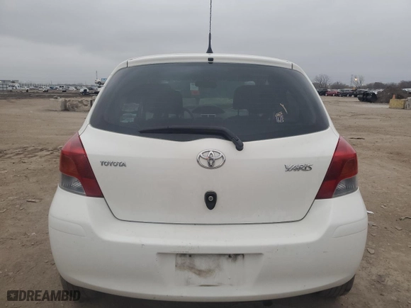 2009 Toyota Yaris with VIN JTDKT903495230252, listed as a Copart auction lot 82300464 with 0 mi miles and Salvage Title. Bid and sale history available at carsss.com. Image 6.
