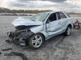 2015 Mercedes-Benz M with VIN 4JGDA5HB8FA527137, listed as a Copart auction lot 50331045 with Not Provided miles and Salvage Title. Bid and sale history available at carsss.com. Image 1.