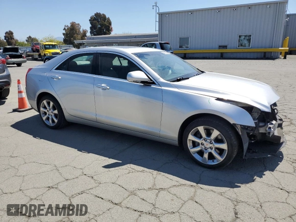 2013 Cadillac ATS Luxury with VIN 1G6AH5R33D0139975, listed as a Copart auction lot 54760015 with 82,844 mi miles and Salvage Title. Bid and sale history available at carsss.com. Image 4.
