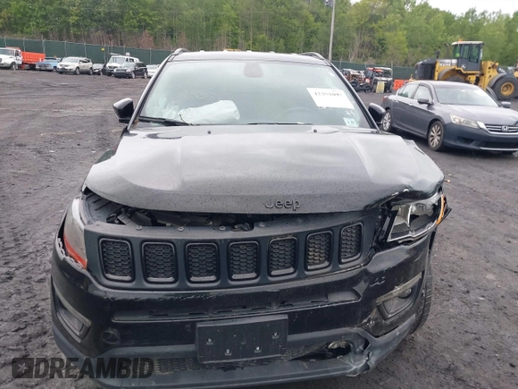 2021 Jeep Compass Latitude with VIN 3C4NJDBB6MT590092, listed as a IAAI auction lot 42351097 with 72,428 mi miles and . Bid and sale history available at DreamBid. Image 12.