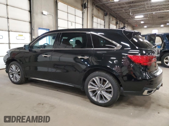 2018 Acura MDX w/Technology Pkg with VIN 5J8YD4H50JL009443, listed as a Copart auction lot 51982055 with 156,674 mi miles and Salvage Title. Bid and sale history available at carsss.com. Image 2.