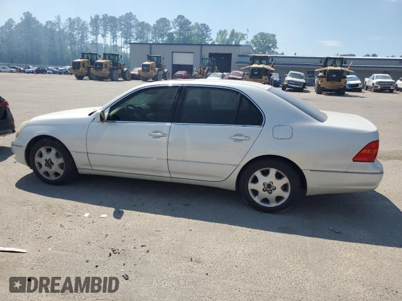 2003 Lexus LS 430 with VIN JTHBN30F330092773, listed as a Copart auction lot 55436035 with 214,130 mi miles and Clean Title. Bid and sale history available at DreamBid. Image 2.