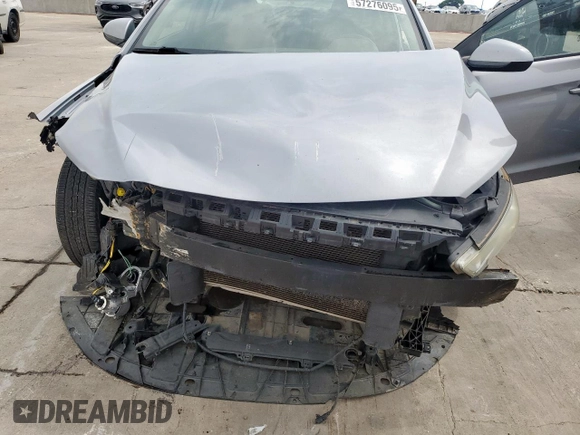 2017 Hyundai Elantra SE with VIN 5NPD74LF4HH134559, listed as a Copart auction lot 57276095 with 121,345 mi miles and Salvage title. Bid and sale history available at DreamBid. Image 11.