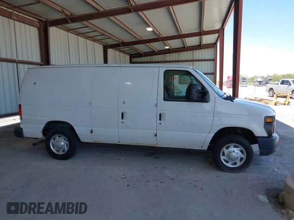 2014 Ford Econoline Cargo Commercial with VIN 1FTNE1EL7EDB06431, listed as a IAAI auction lot 42028232 with 175,707 mi miles. Bid and sale history available at carsss.com. Image 13.