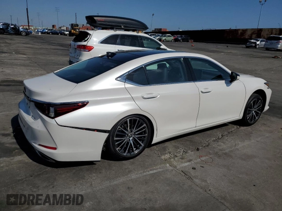 2022 Lexus ES 350 z VIN 58ADZ1B16NU125205, wystawiony jako Copart lot #55099155 z przebiegiem 49 532 mil mil oraz Szkoda całkowita • Salvage title. Historia ofert i sprzedaży dostępna na DreamBid. Obrazek 3.