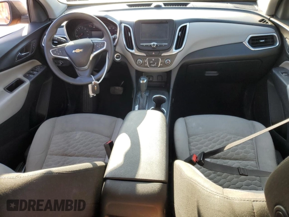 2018 Chevrolet Equinox LS with VIN 2GNAXHEV9J6118339, listed as a Copart auction lot 50763375 with 135,224 mi miles and Salvage Title. Bid and sale history available at DreamBid. Image 8.